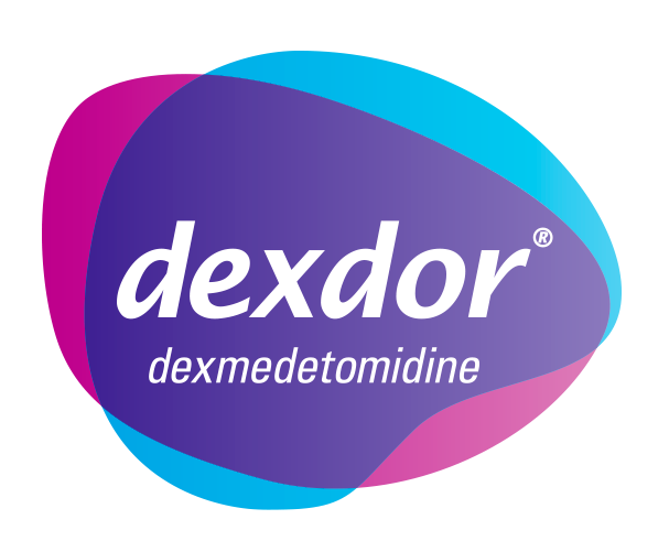 Image of dexdor (dexmedetomidine) brand logo